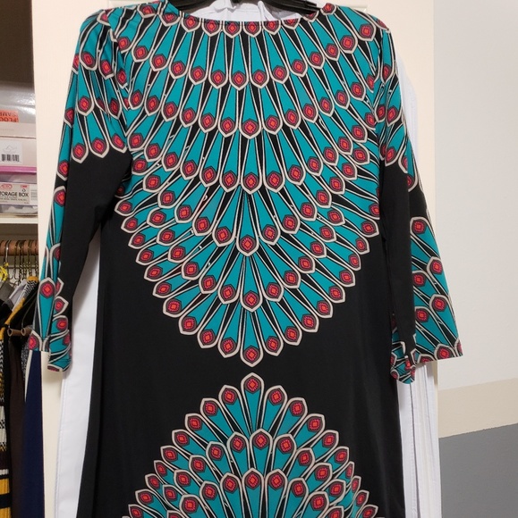 Peacock pattern dress - Picture 2 of 2
